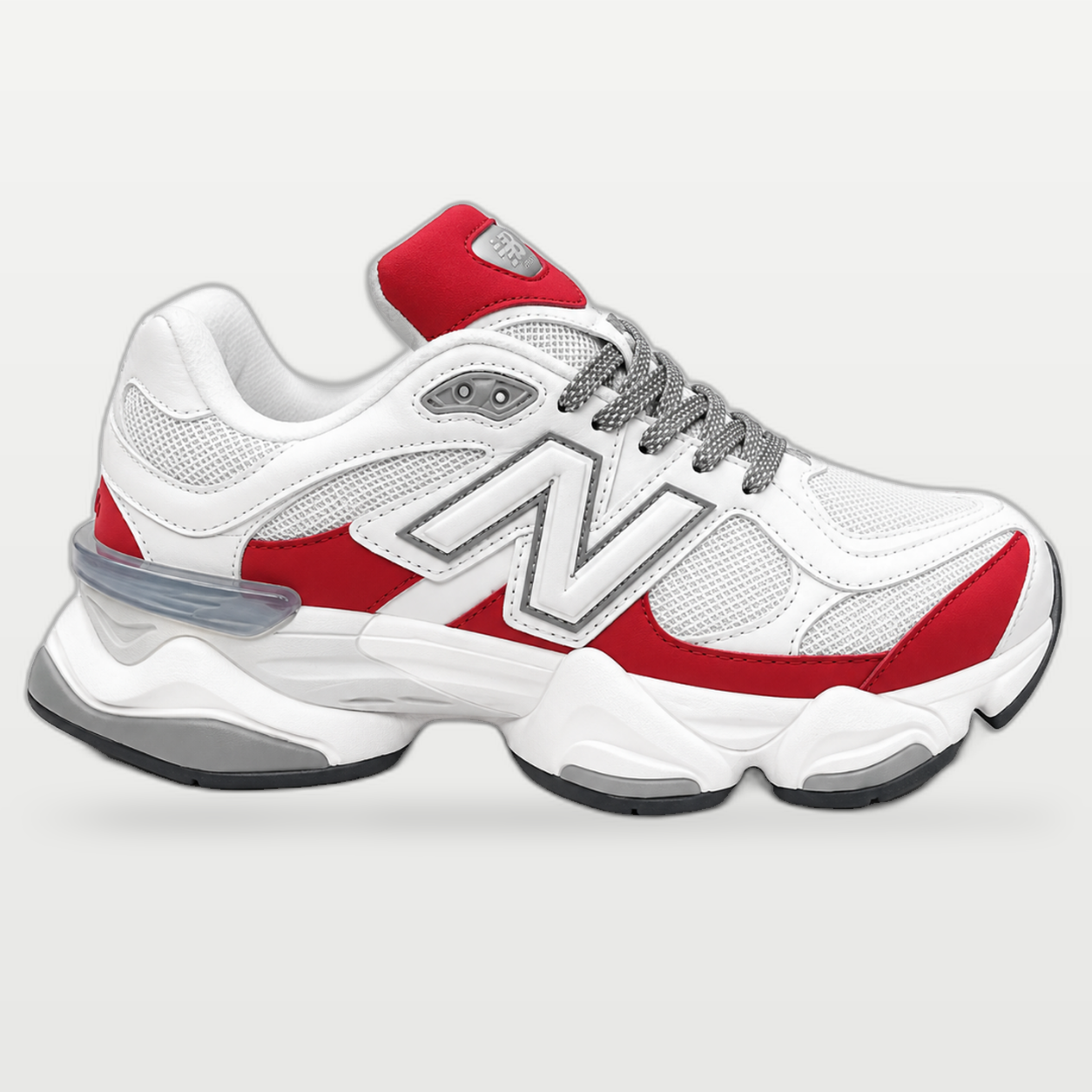 NB 9060 BLANCO CON ROJO