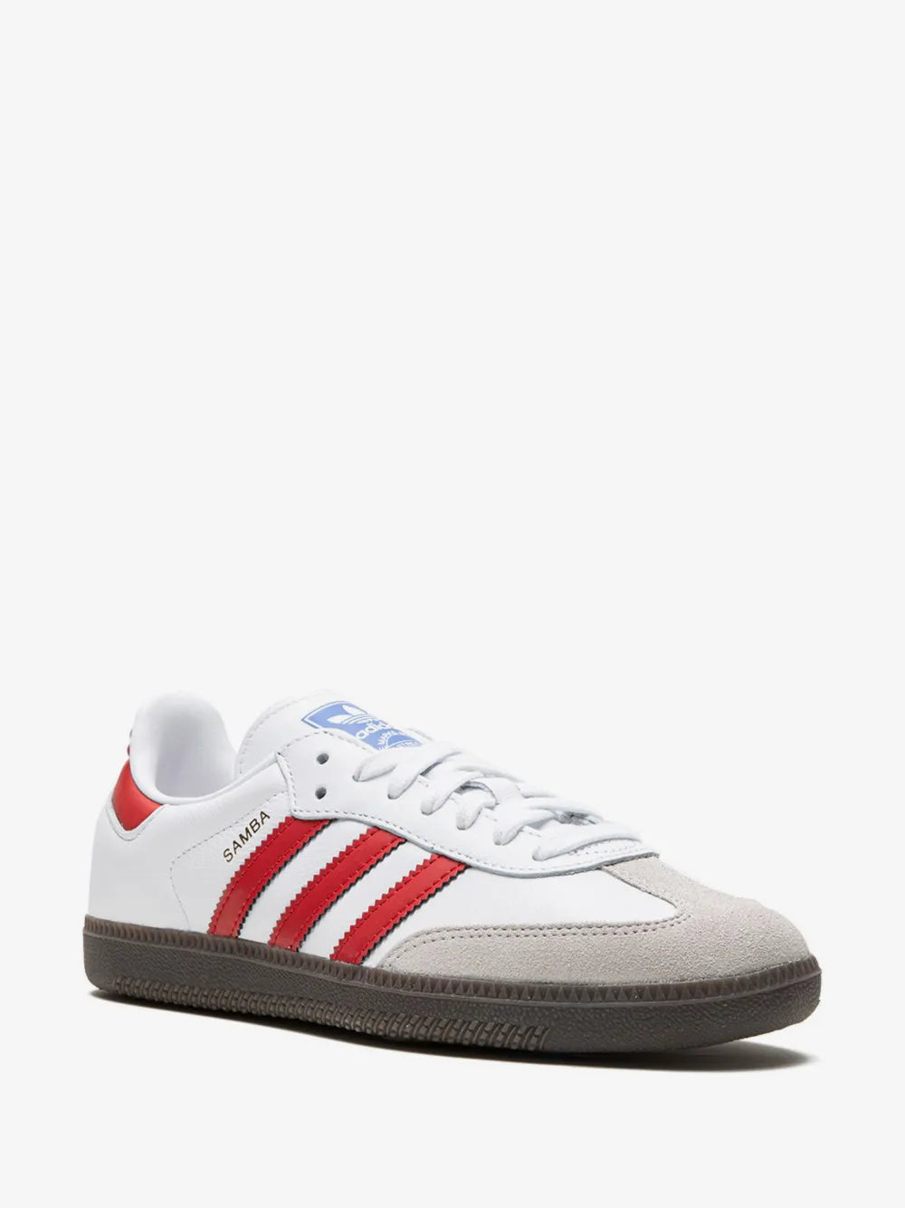 TENIS SAMBA BLANCO CON ROJO