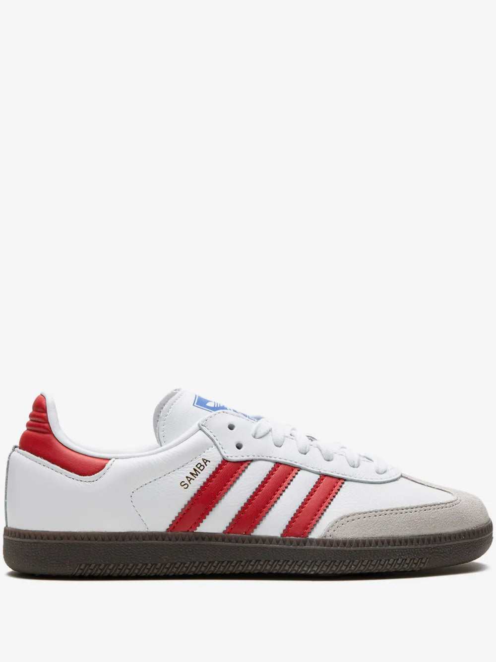 TENIS SAMBA BLANCO CON ROJO