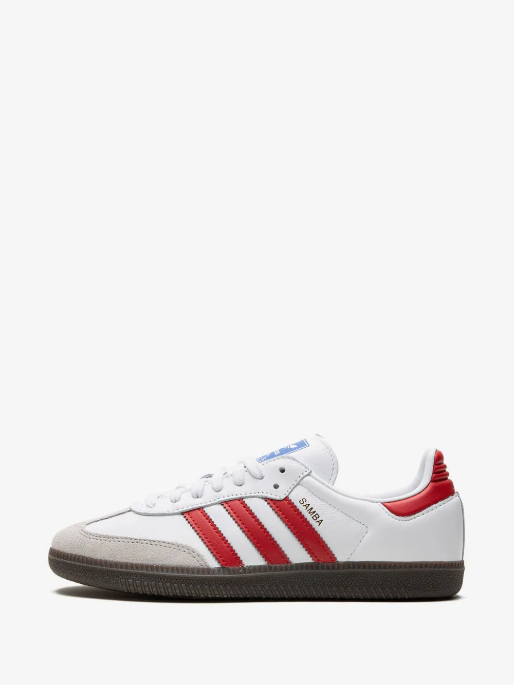 TENIS SAMBA BLANCO CON ROJO