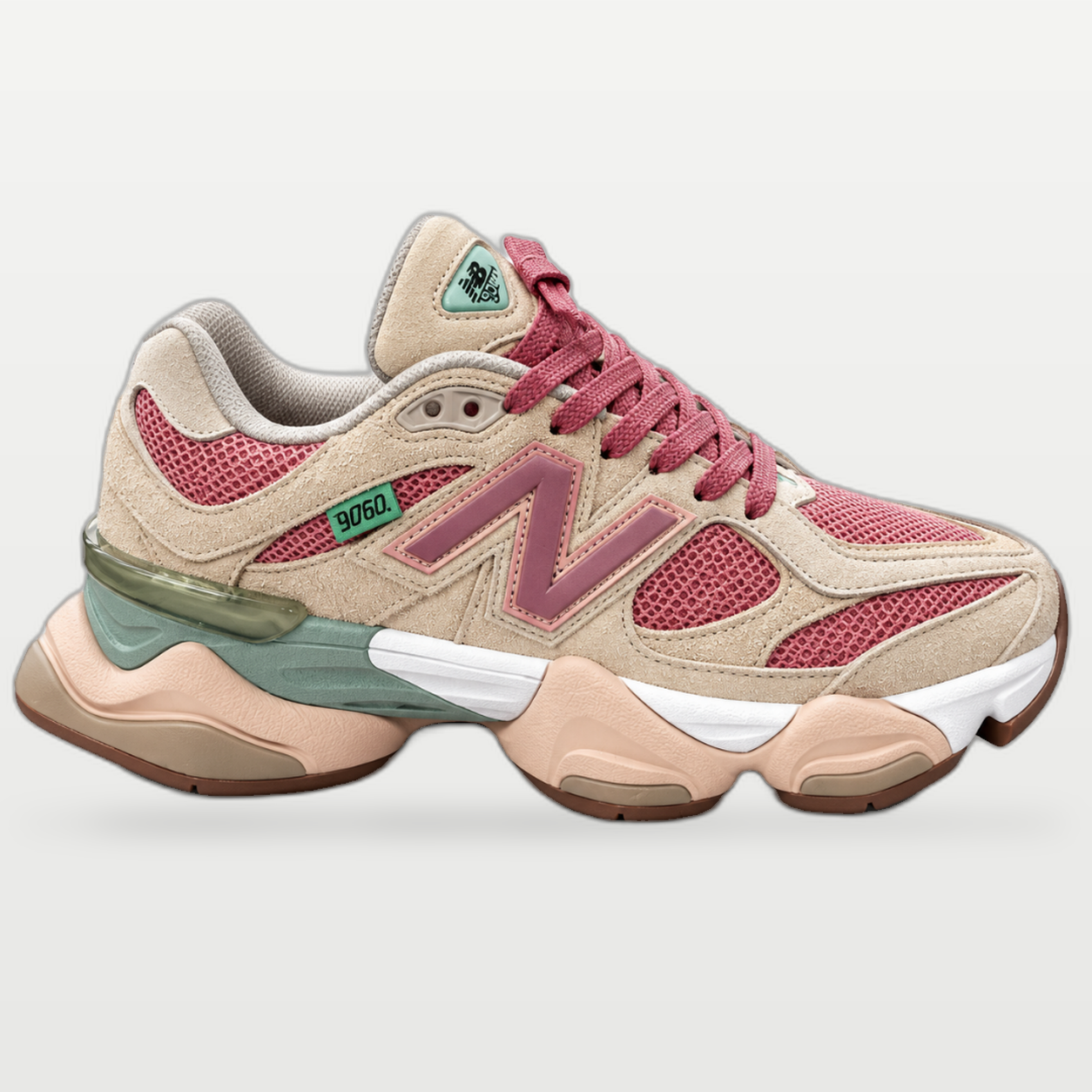 NB 9060 BEIGE CON ROSA