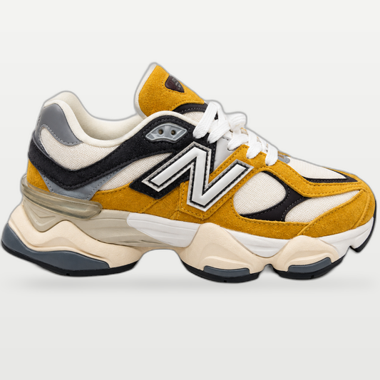 NB 9060 MOSTAZA CON NEGRO