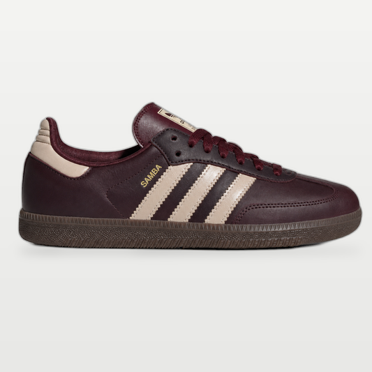 Adidas Samba Gris con Vino