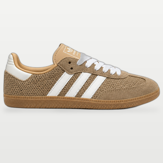 Adidas Samba Gris con Café