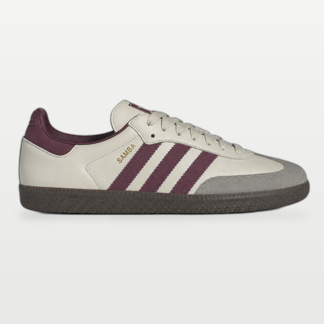 Adidas Samba Gris con Vino
