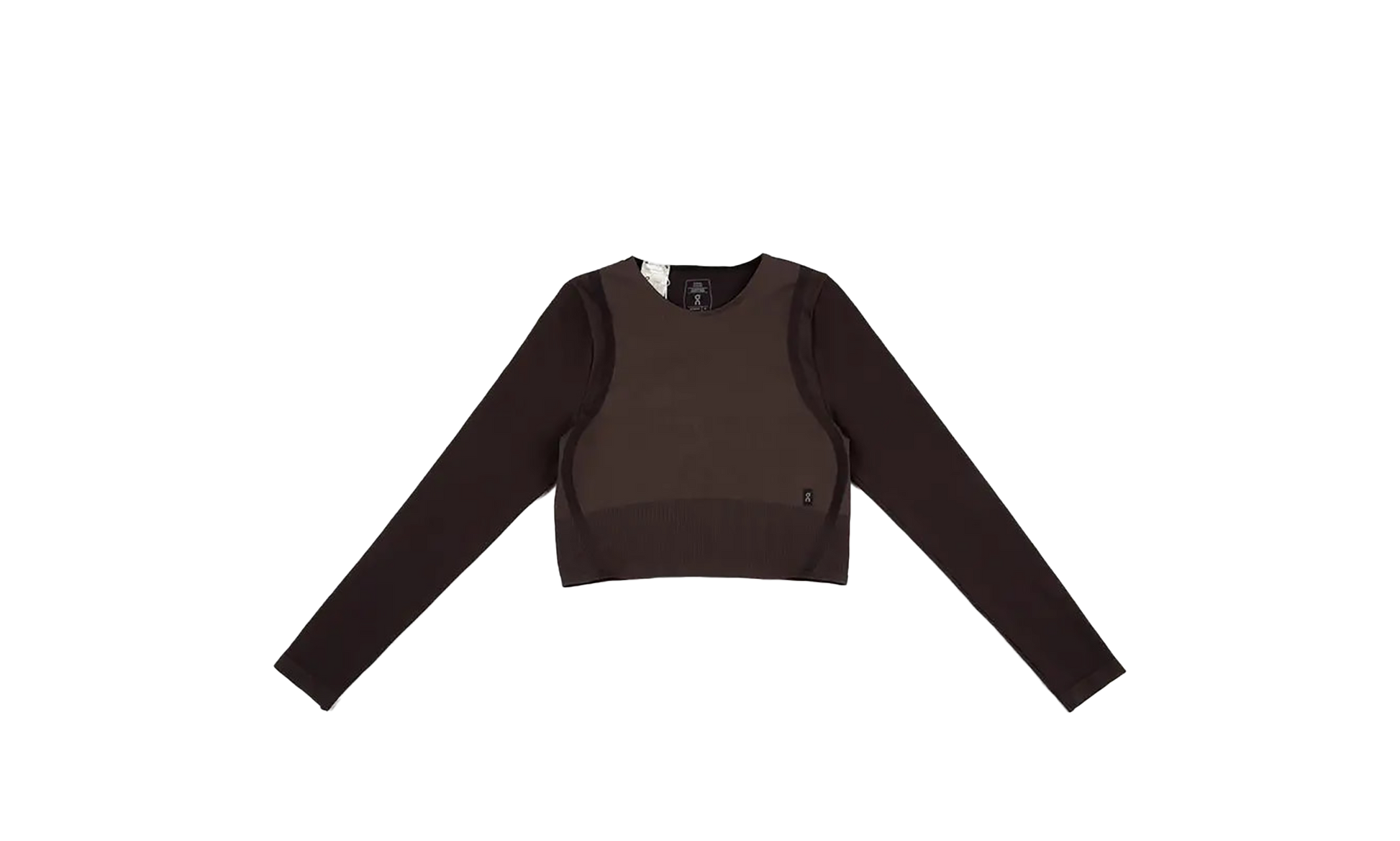 Studio Knit Long-T Crop "Pebble Black" 1WF10263573