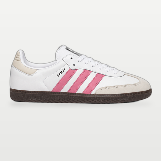 Adidas Samba Blanco con Rosa