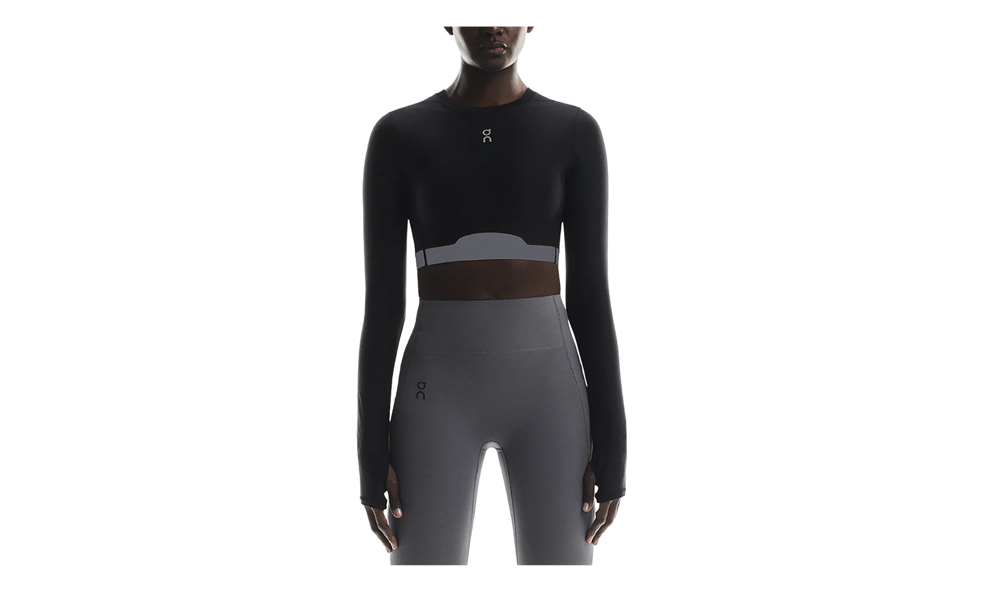 Train Long Sleeve Crop WMNS "Black" 1WF10220553