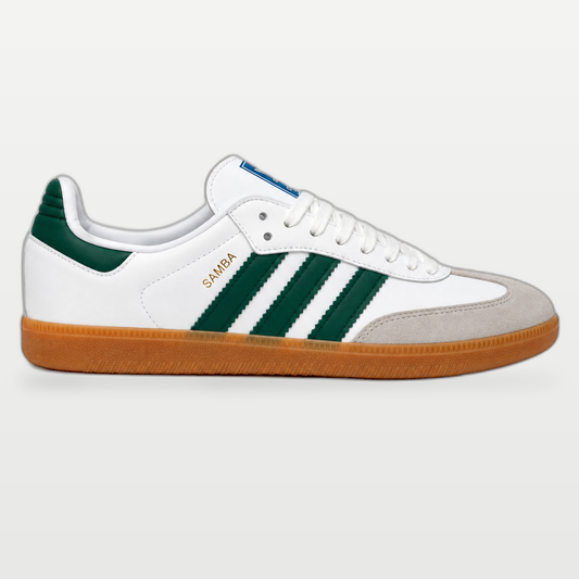 Adidas Samba Blanco con Turquesa