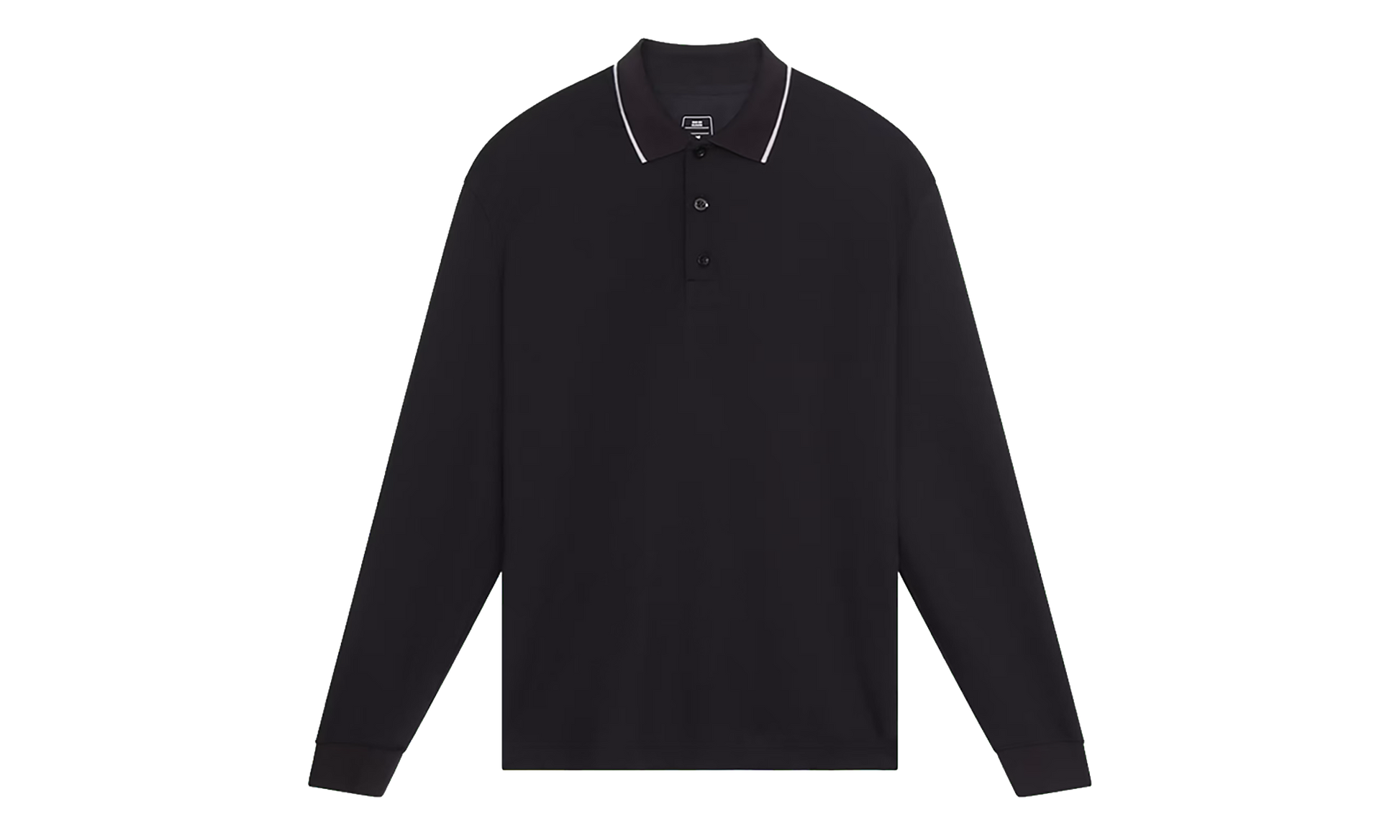 Courtside Long-T Polo "Black" 1MF30500553